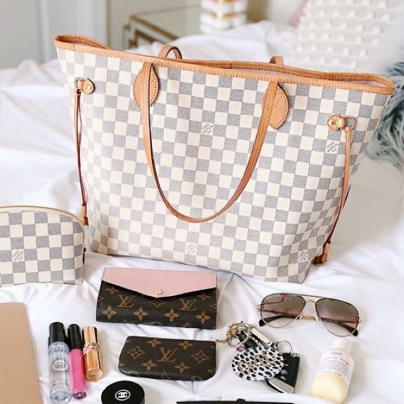 Louis Vuitton Handbags - 💎✨AZUR NEVERFULL✨💎Authentic Louis Vuitton Damier